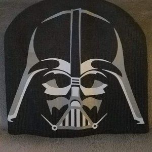 Darth Vader knit hat